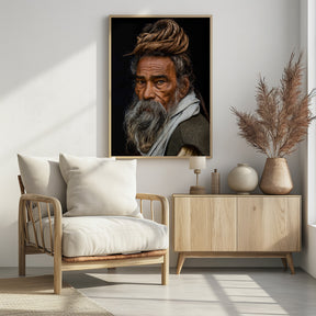 Portrait of a Sadhu... Poster