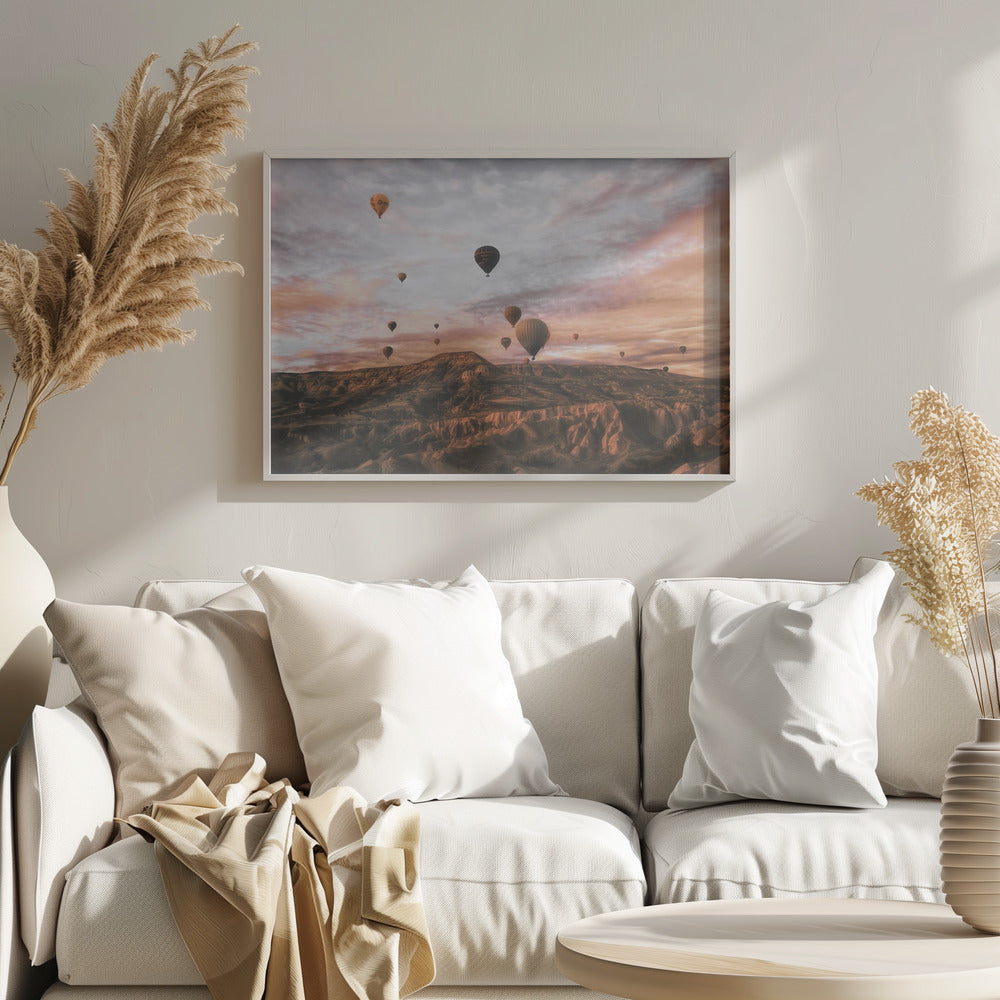 Cappodocia Hot air Balloon Poster