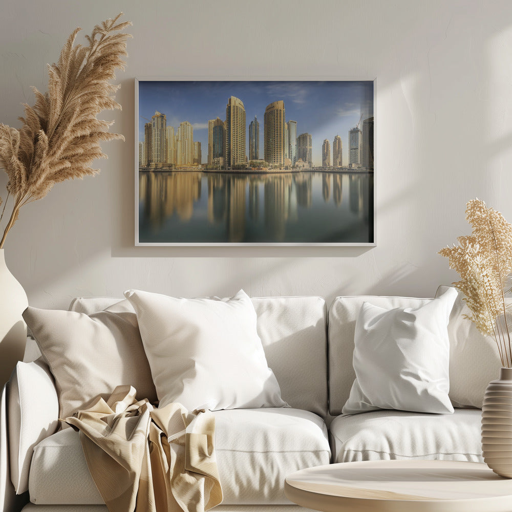 Panoramic Dubai Marina Poster