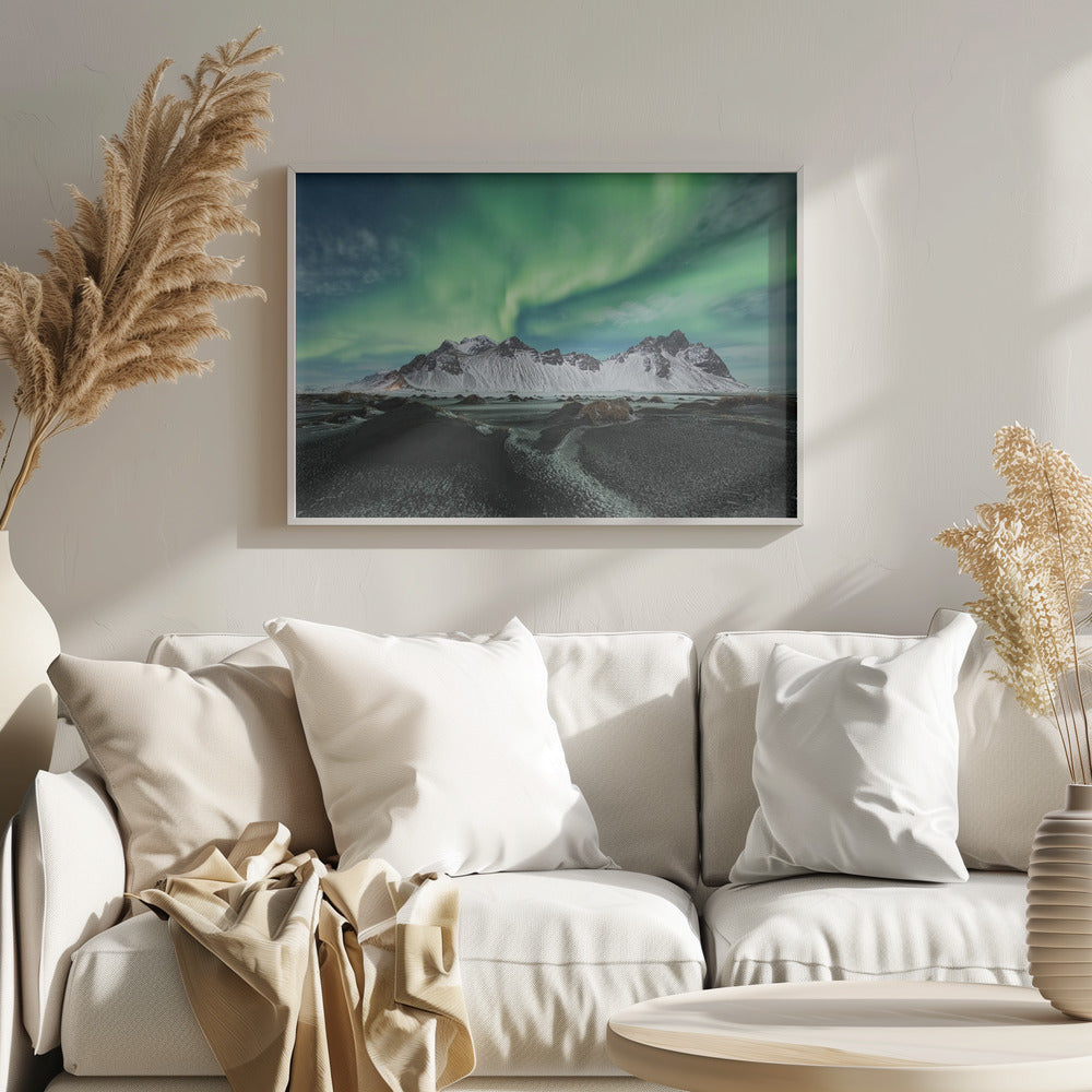 Stokksnes Aurora Poster