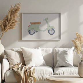 Vespa Print Poster