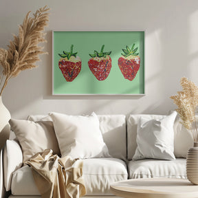 Strawberries Poster