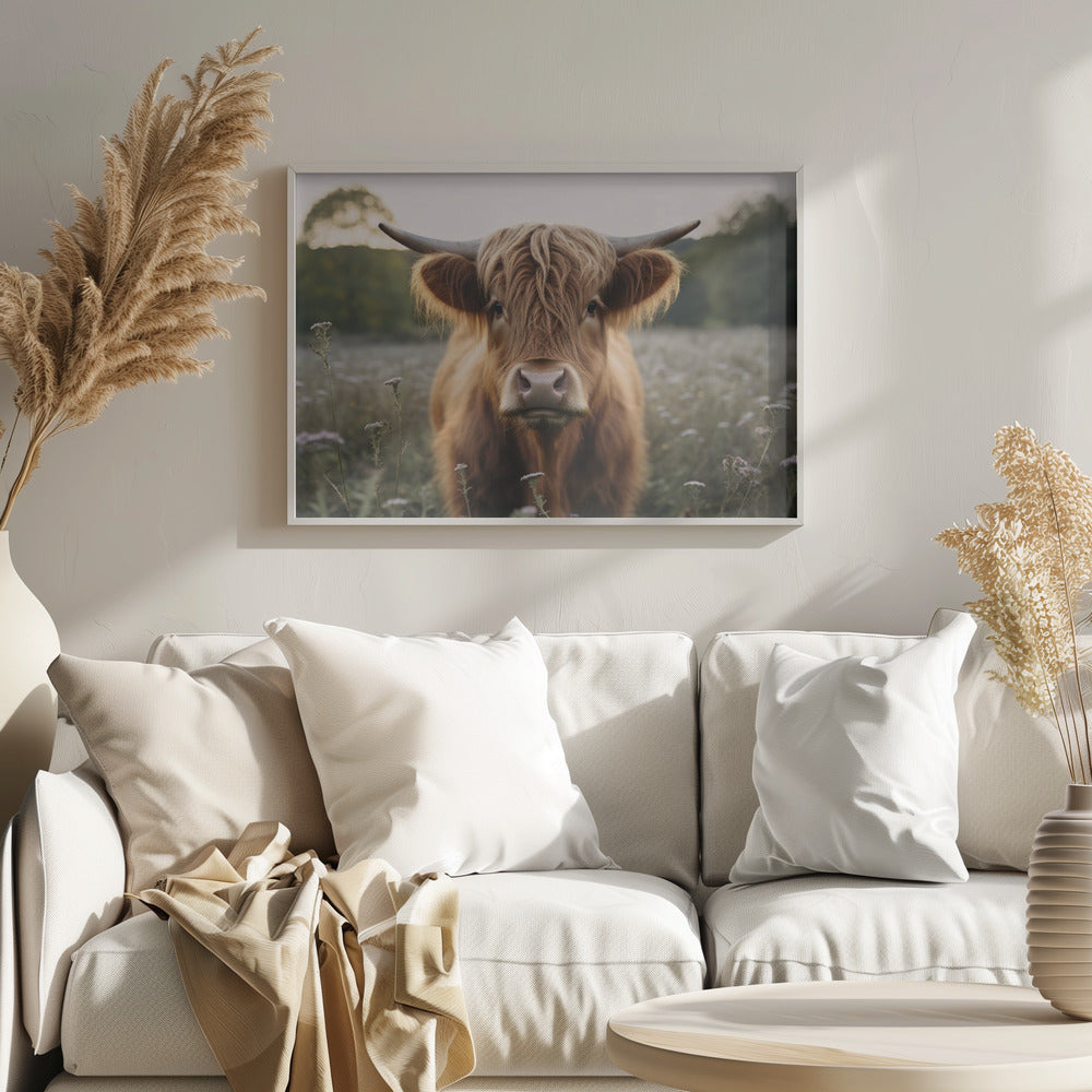 Highland Cow Poster