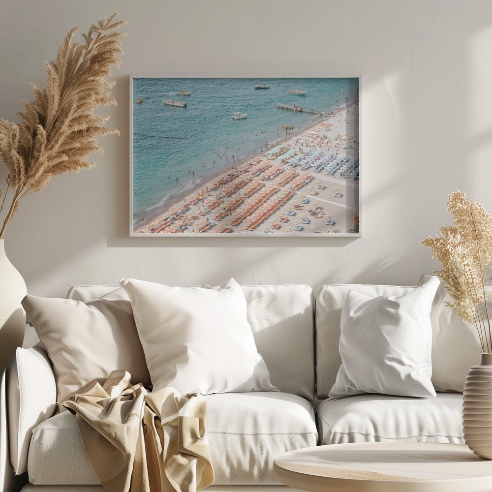 Positano Beach Poster