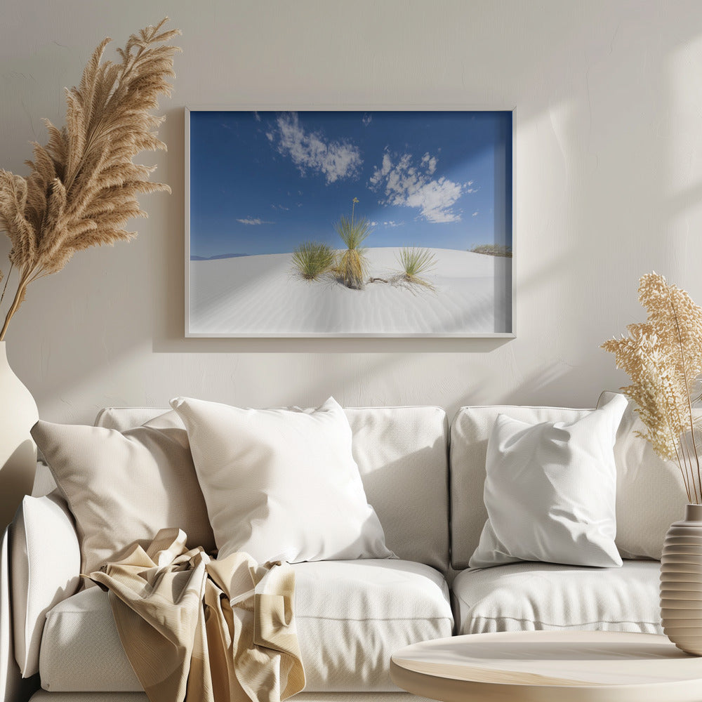 White Sands Impression Poster