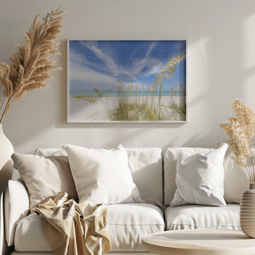 Heavenly calmness on the beach Poster