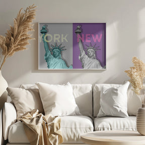 POP ART Statue of Liberty IV Poster