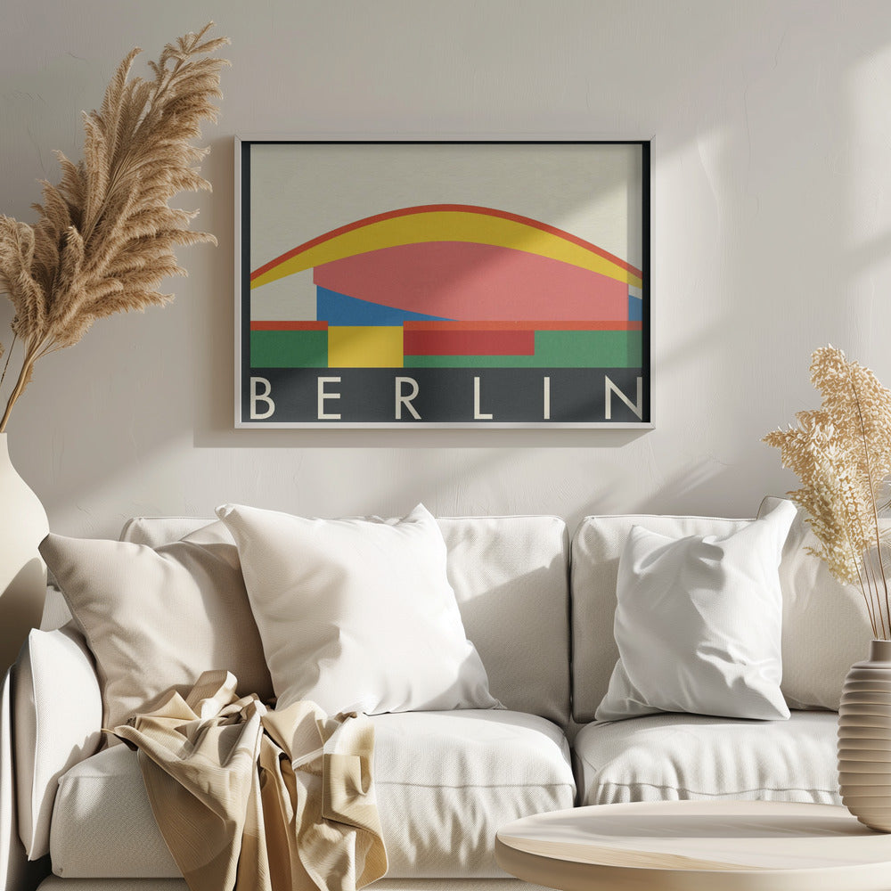 Berlin Hkw Poster