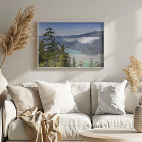 Wonderful Canadian landscape impression of Howe Sound near Squamish Poster