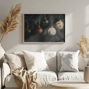 Christmas Ornaments Poster