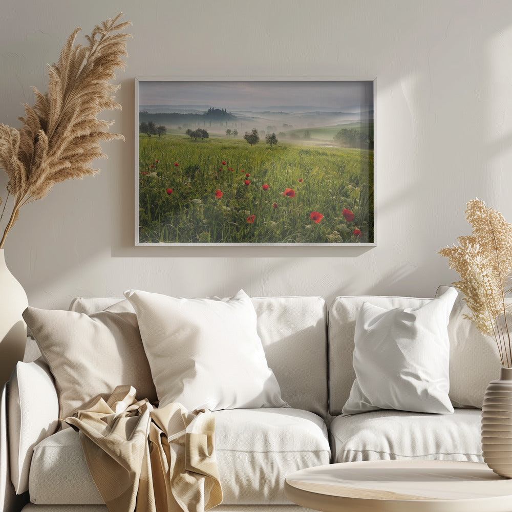 Tuscan spring Poster