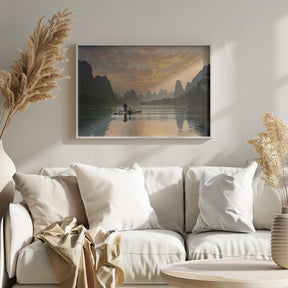 Golden Li River Poster