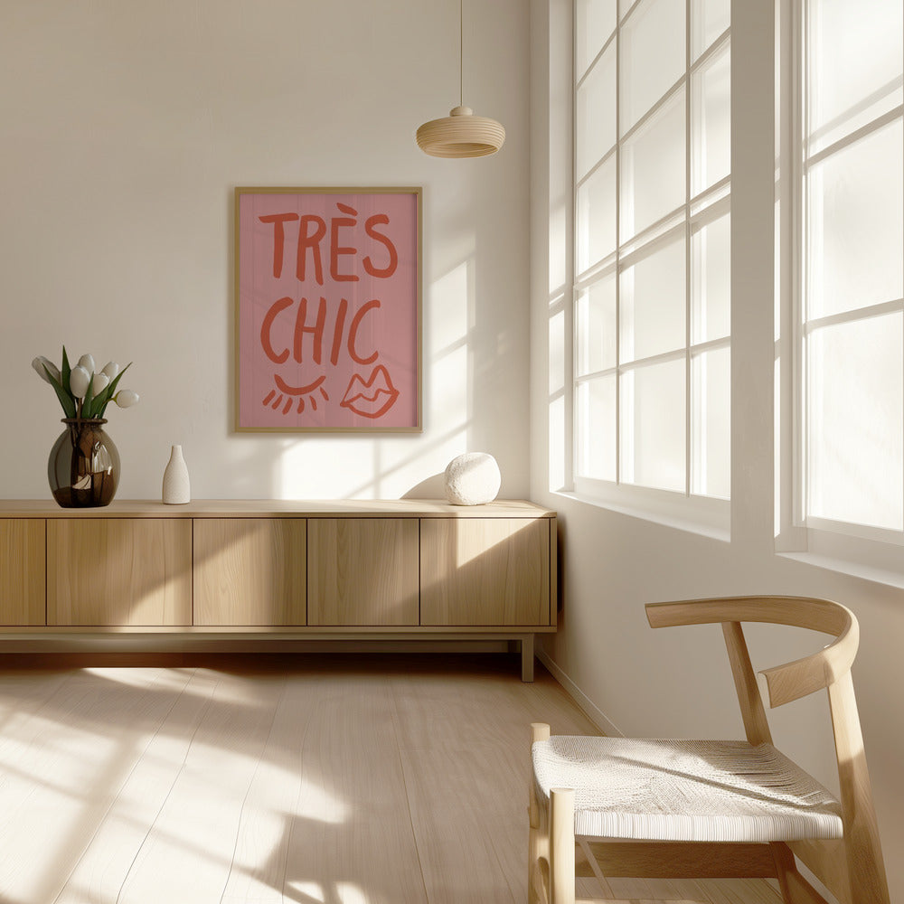 Très Chic Pink Poster