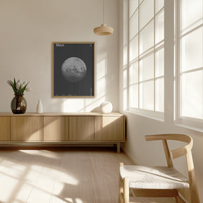 Solar System Mars Poster