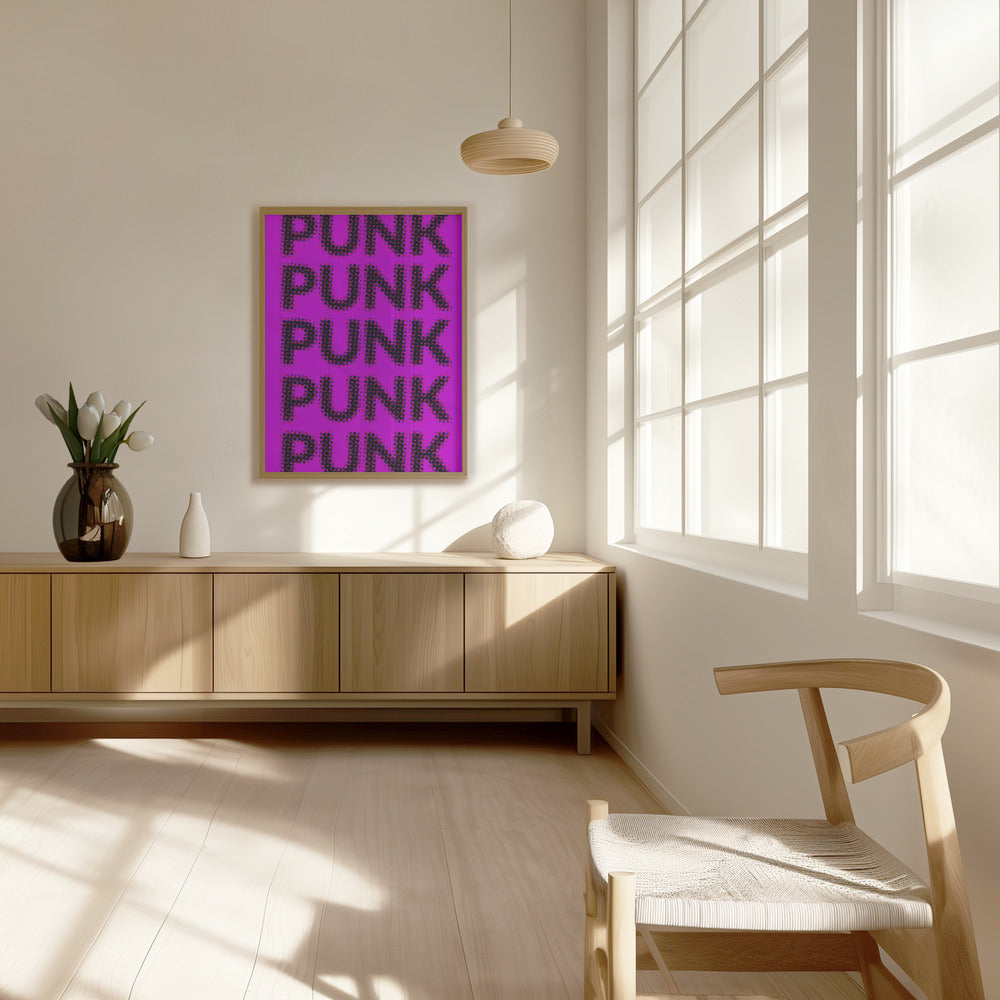 Pink Punk Poster