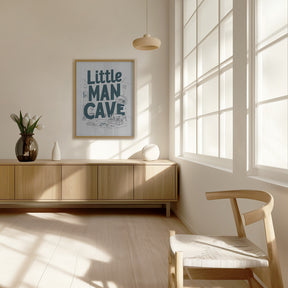 Little Man Cave Poster