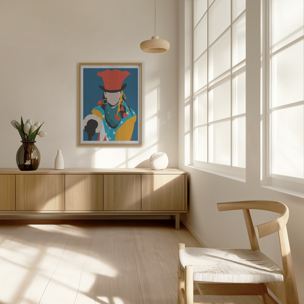 Boy George Minimalist Pop Art Poster