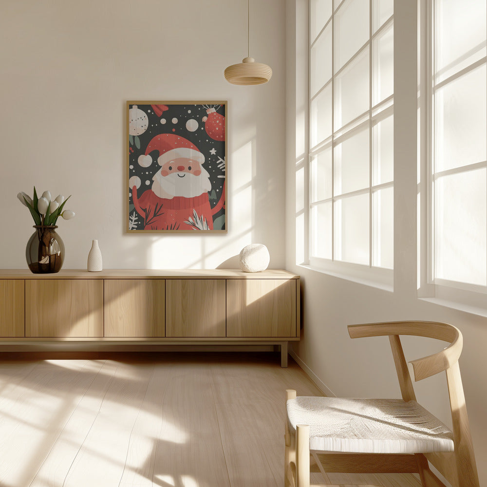 Happy Santa Poster