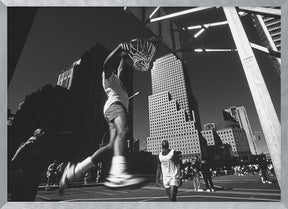 &quot;Dunking&quot; (from the series &quot;Metropolis&quot;) Poster