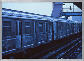 The train (from the series &quot;New York Blues&quot;) Poster