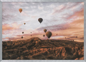 Cappodocia Hot air Balloon Poster