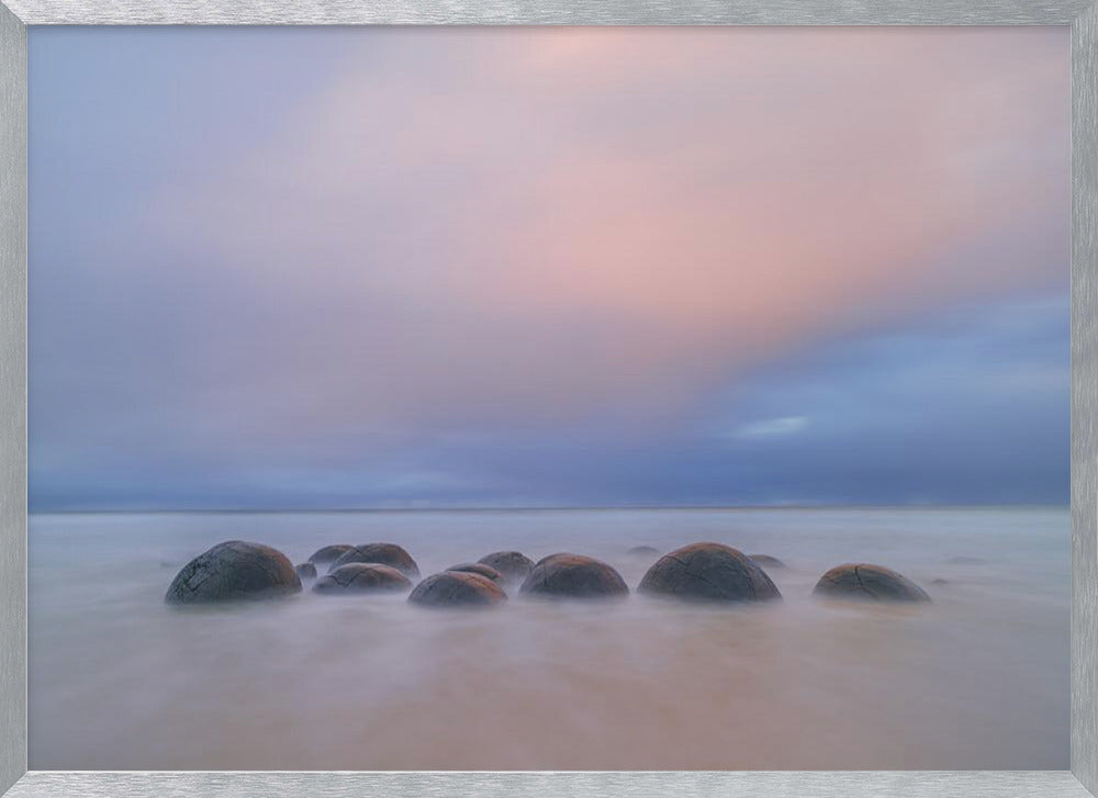 Moeraki Boulders Poster