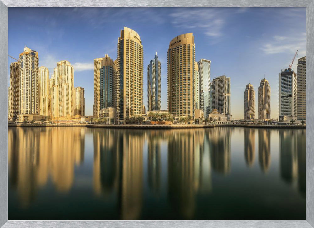 Panoramic Dubai Marina Poster