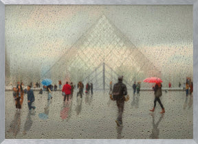 rain in Paris Poster