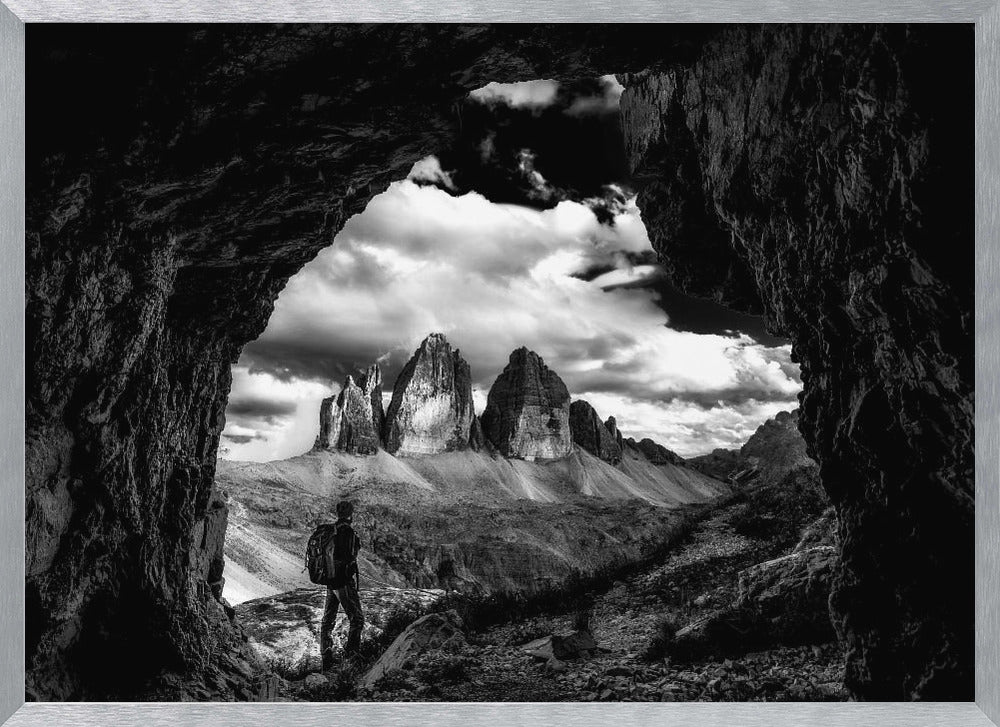 Tre Cime Trekking Poster