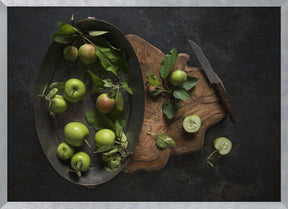 Green apples Poster