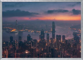 Sunrising Hong Kong Poster