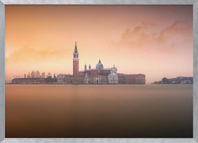 Venice pink sunrise Poster