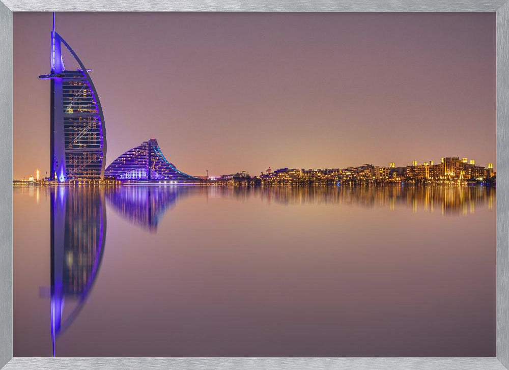 Burj Al Arab Reflections Poster