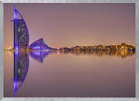 Burj Al Arab Reflections Poster