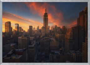 Rooftop, New York Poster