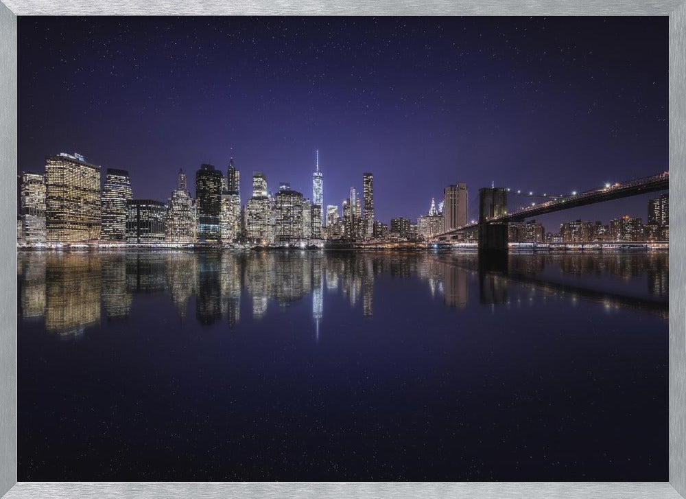 Night over Manhattan Poster