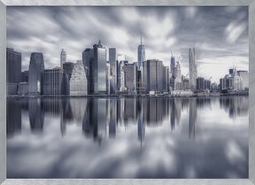 Manhattan Reflection Poster