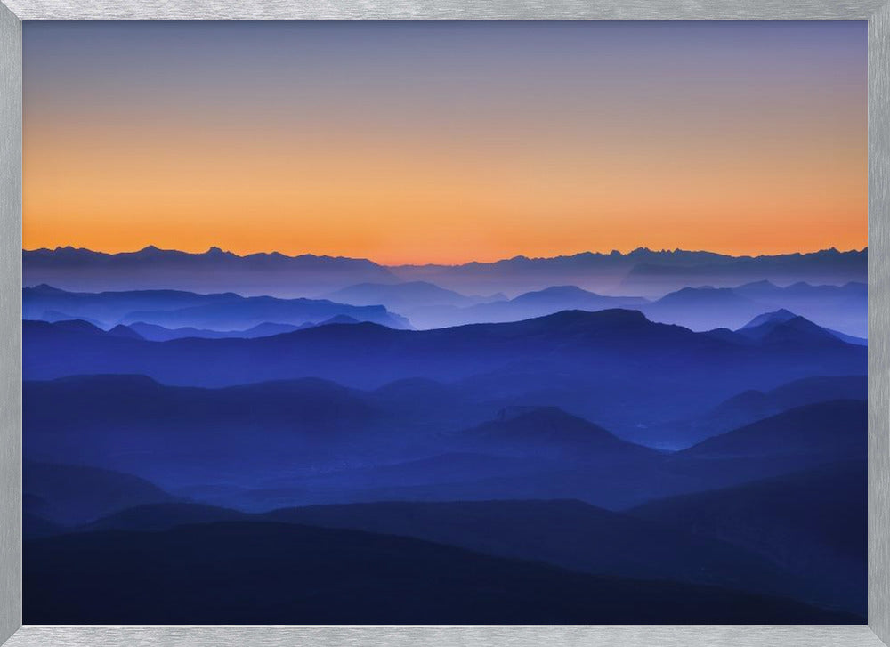 Misty Mountains Poster