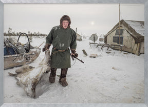 Semjon is getting ready to hunt wolves Poster