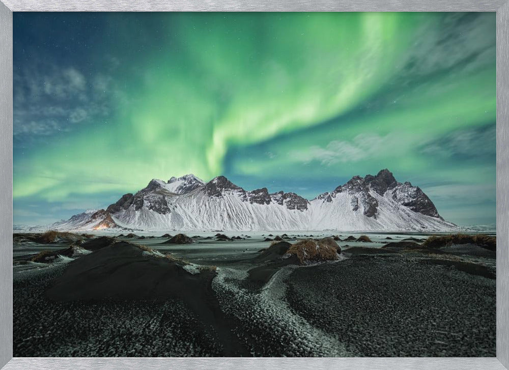 Stokksnes Aurora Poster