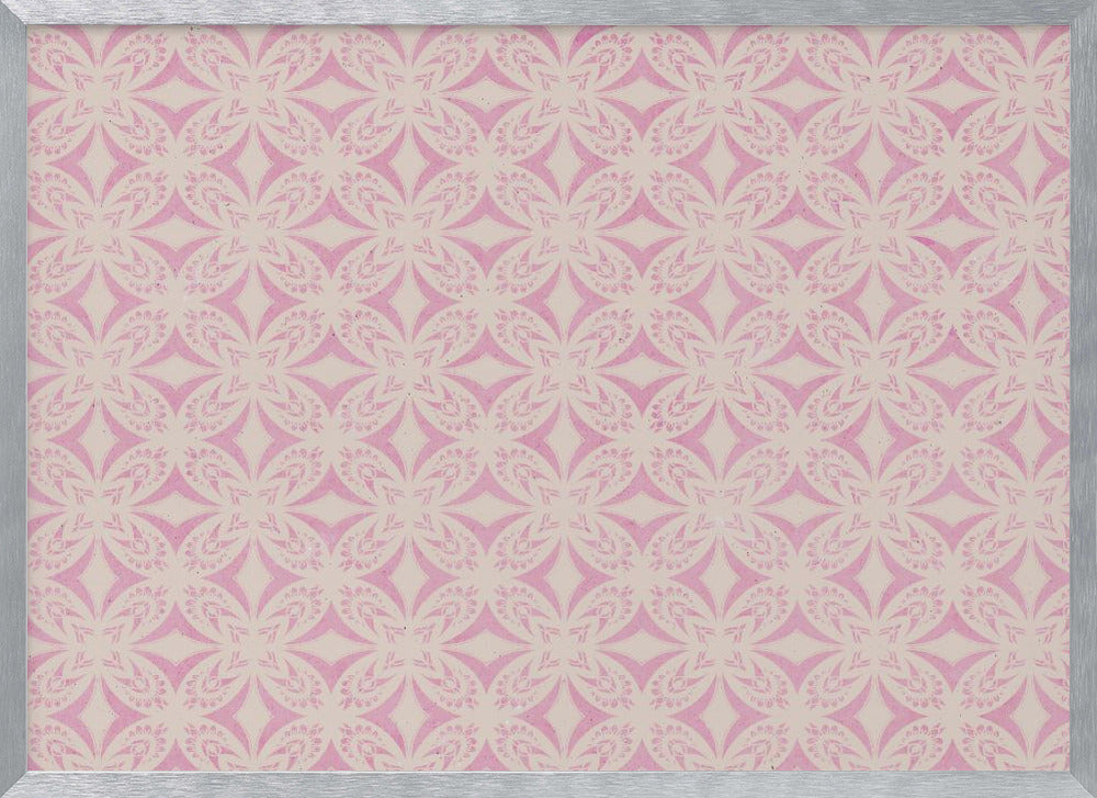 Pastel Symmetrical Pattern Poster