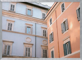 Trastevere in Lilac and Pink Poster