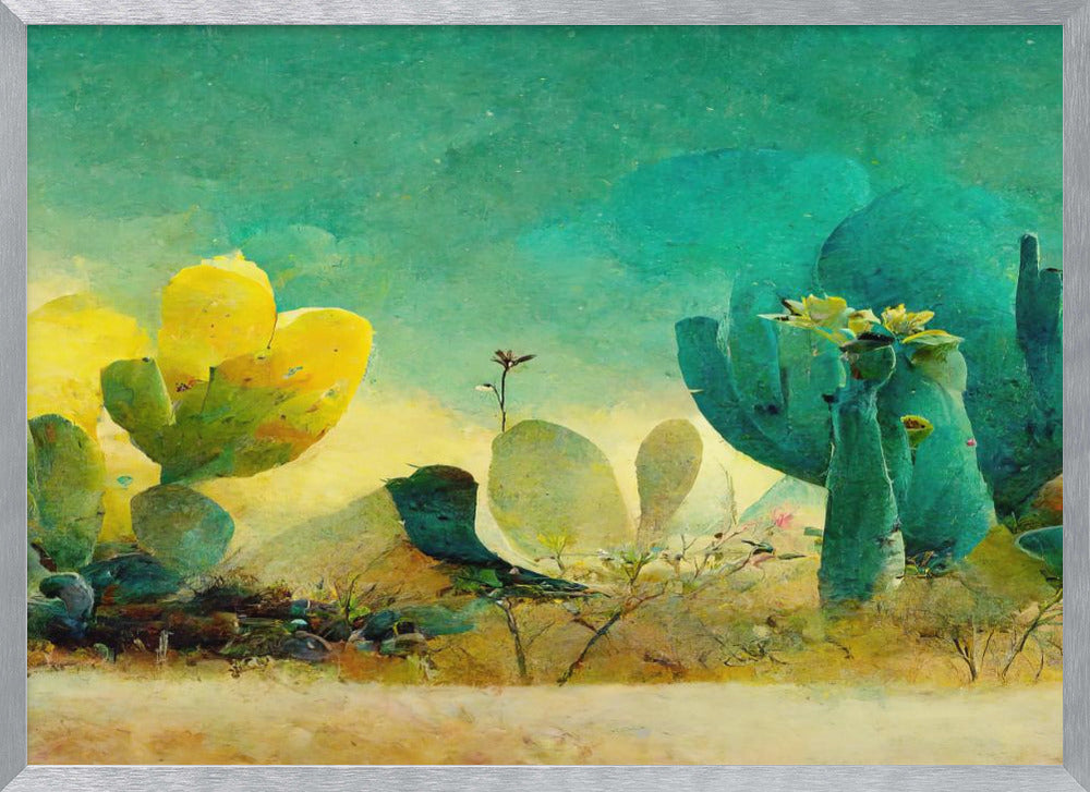 Cactuses Poster