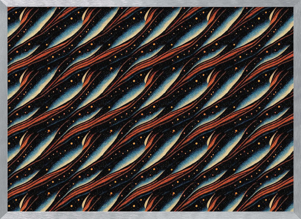 Space Pattern Poster