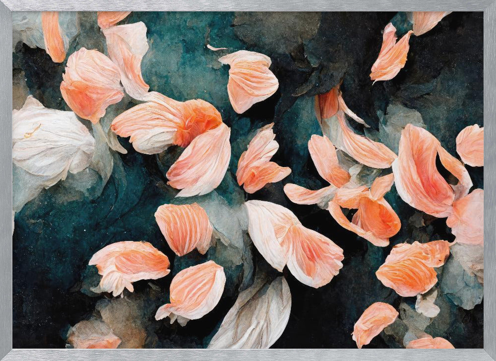 Salmon Leafs Poster