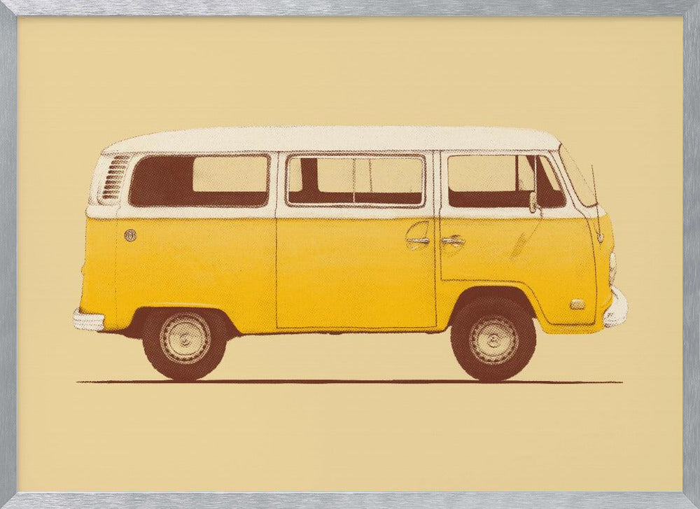 Yellow Van Poster