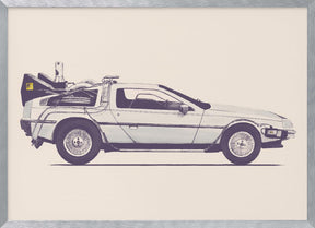 Delorean Poster