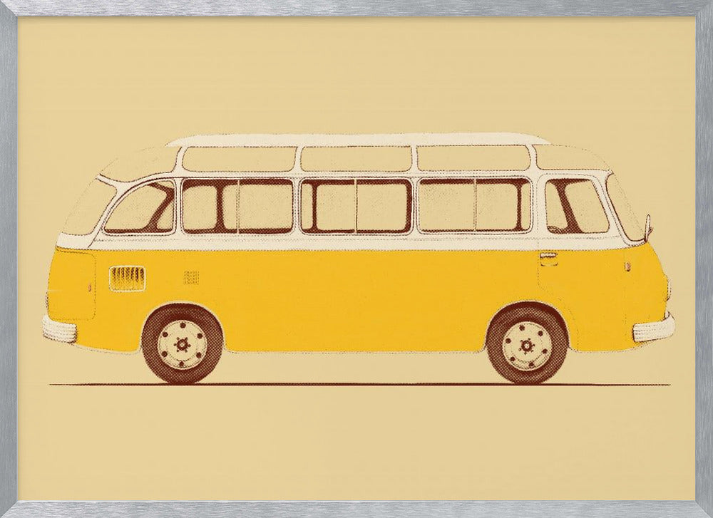 Yellow Van Poster