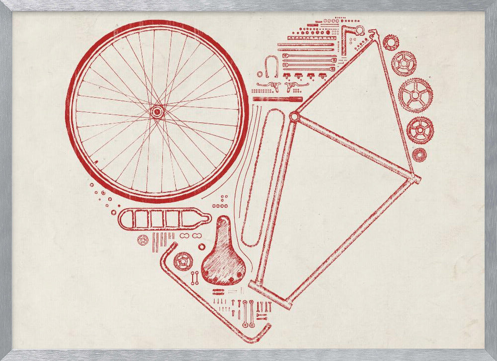 Love Bike Nº2 Poster