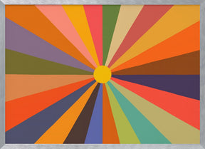 Sun Print Poster